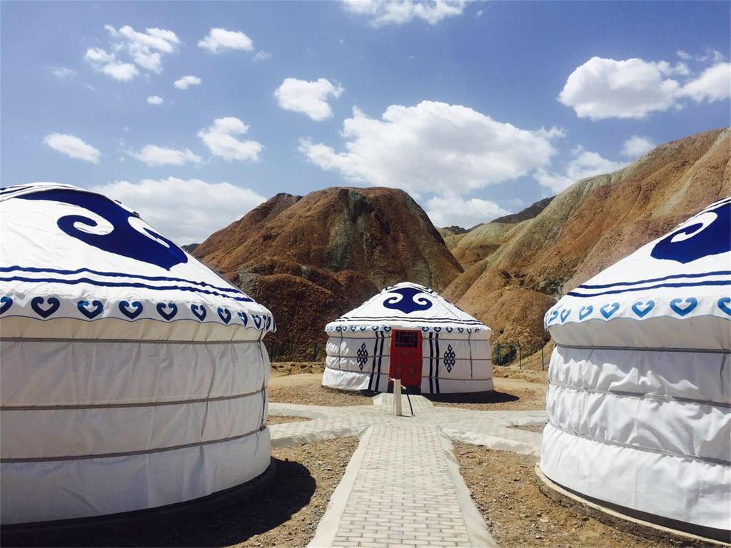 Kaoshan Tent Zhangye Εξωτερικό φωτογραφία